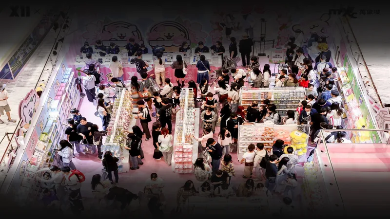 Line Puppy — Mall atrium activation